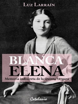 cover image of Blanca Elena
